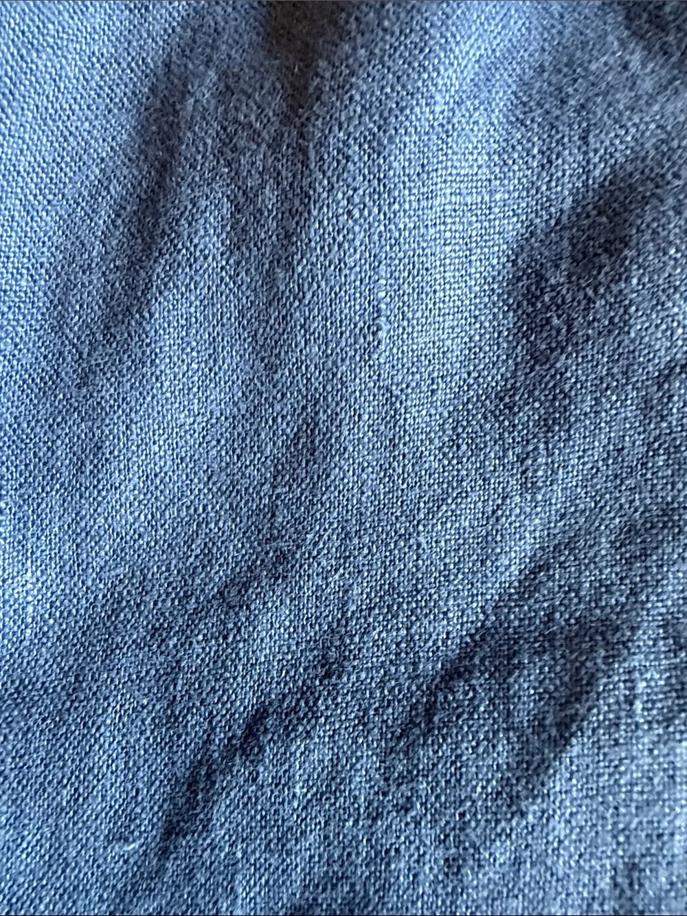 J Jill 2 pc, Relaxed Linen Tunic Top and capris(M) in Light Periwinkle. Top/L.